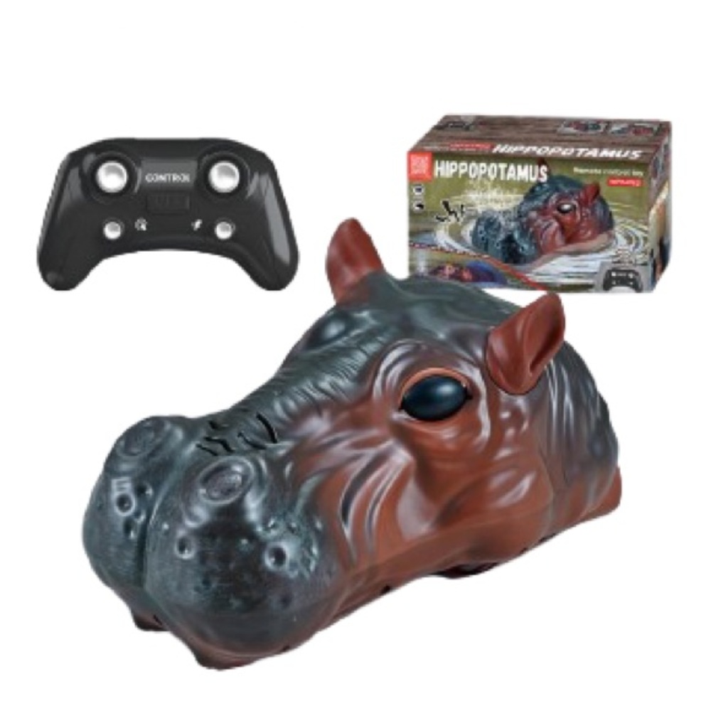 • NEW Pliopyik Remote Control Hippopotamus Boat •